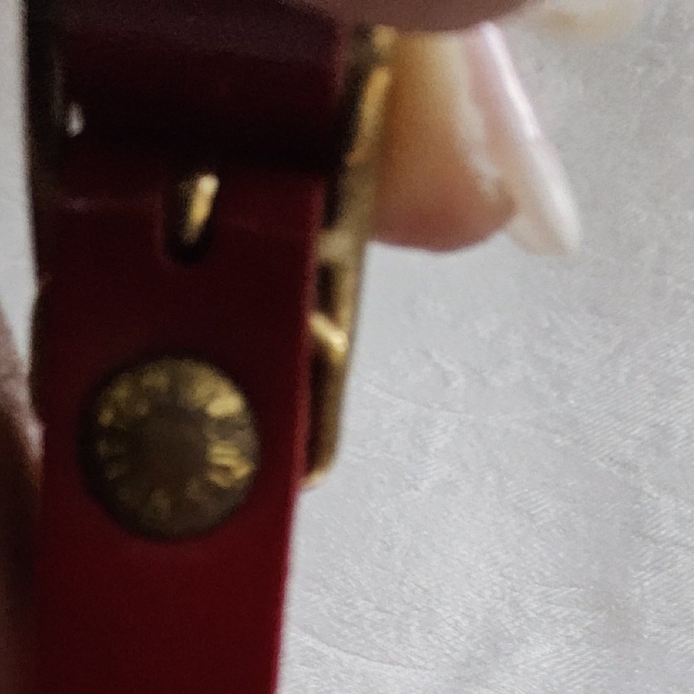 🔥🔥 RARE LOUIS VUITTON PATENT LUGGAGE TAG🔥🔥EUC - Picture 6 of 8